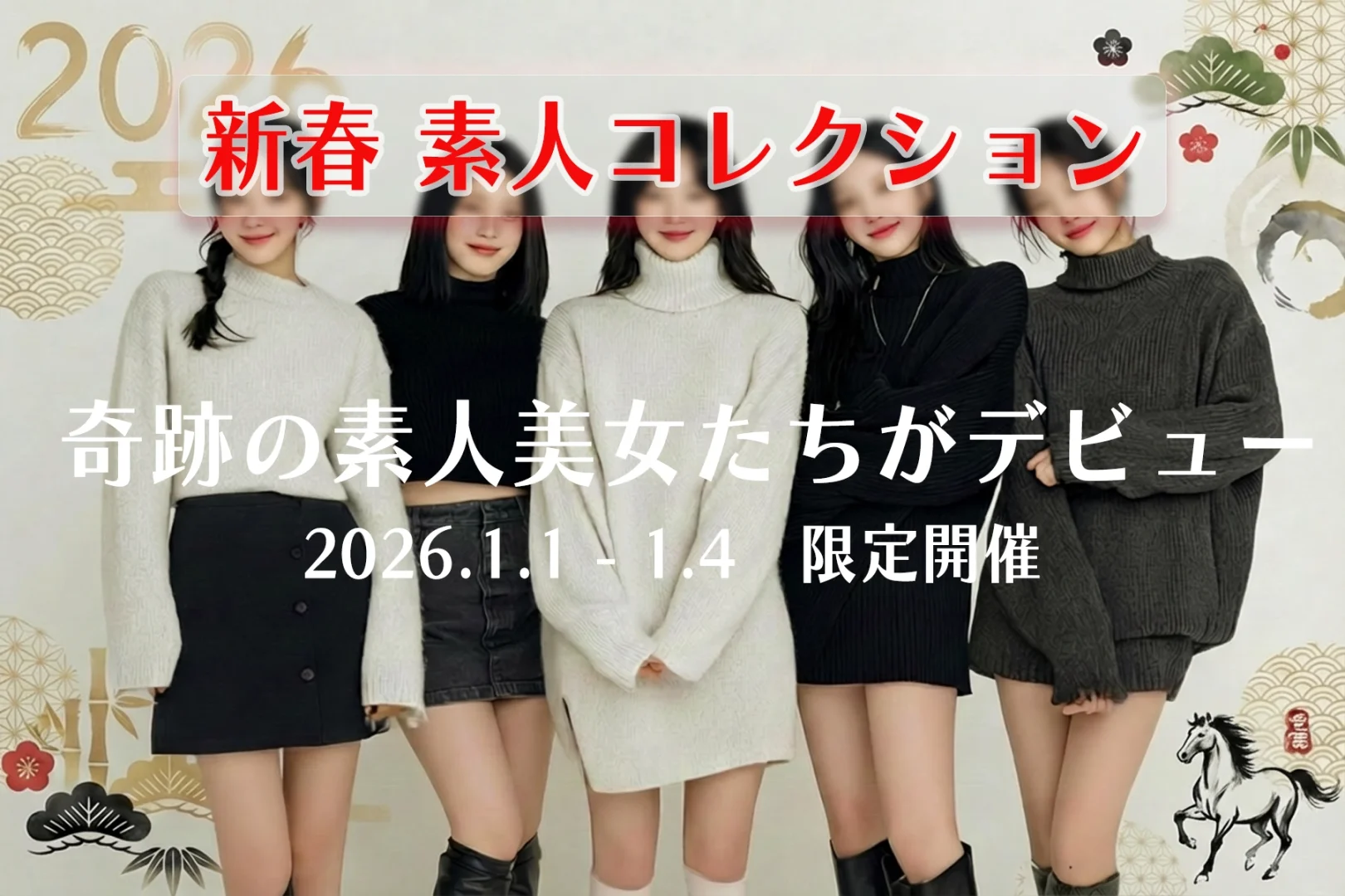 🎍新春限定・素人コレクション2026🎍